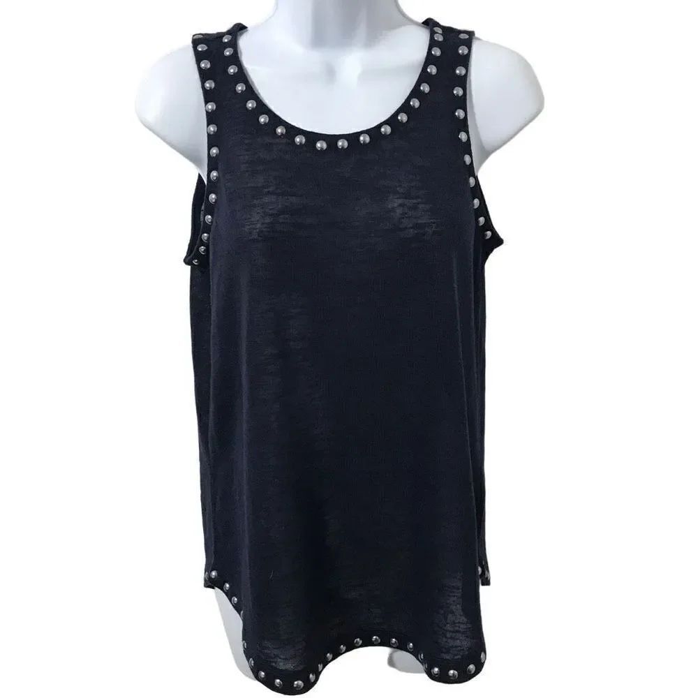 Crosby Tank top dark blue.     A309